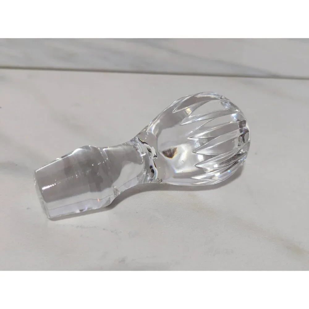 Unknown Brand Cut Lead Crystal Decanter With Stopper Glassware